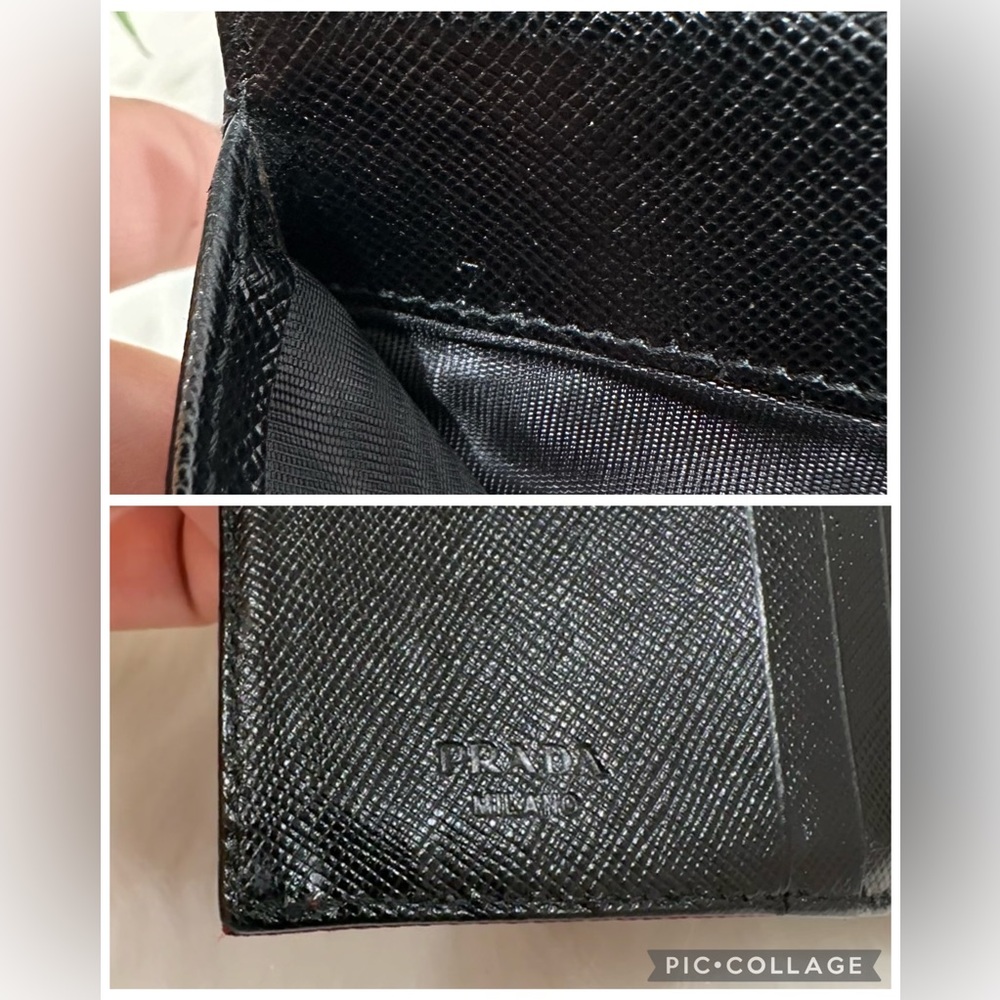 PRADA Nylon Trifold Wallet Only - Picture 8 of 16